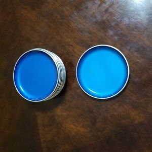 8 VINTAGE MADE IN NORWAY COLBALT BLUE EMALOX SALT CELLARS XSMALL PLATES